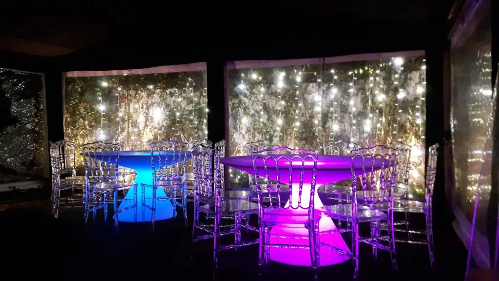 Bright light tables