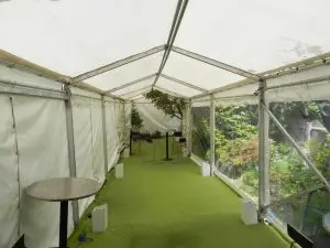 Marquee framework covering