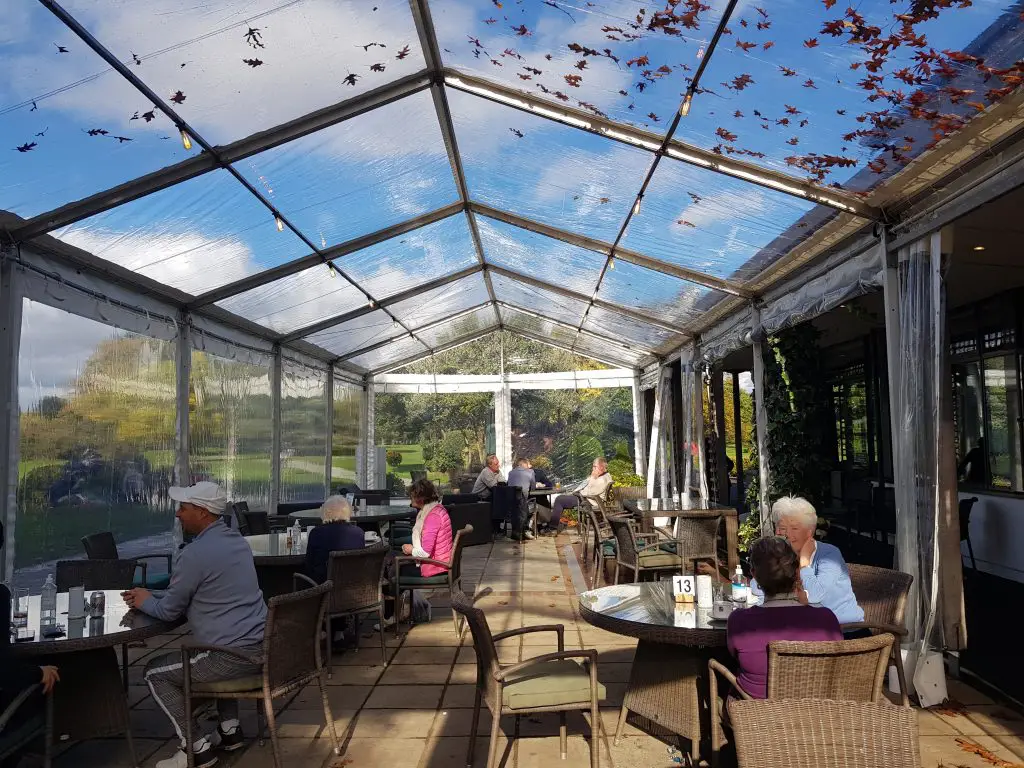 Golf Club Café Marquee