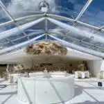 12m clear curved Wedding marquee