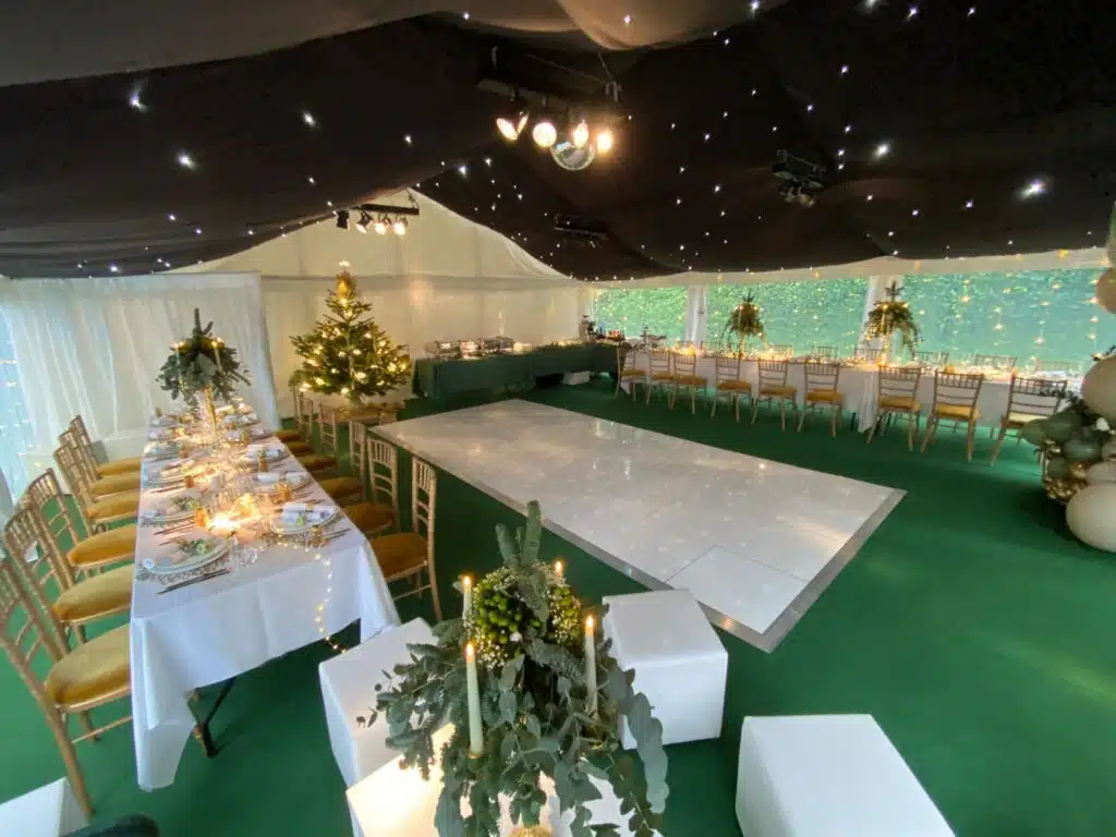 Christmas marquee