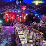 themed birthday bash marquee