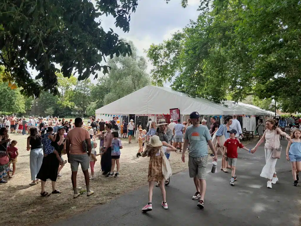 Festival marquee